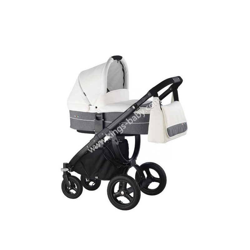 Poussette Roan Teo bianco