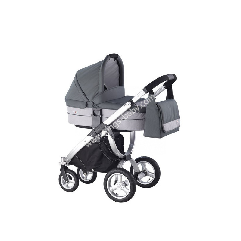 Poussette Roan Teo silver