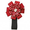 Décoration Poussette Fleur red dots
