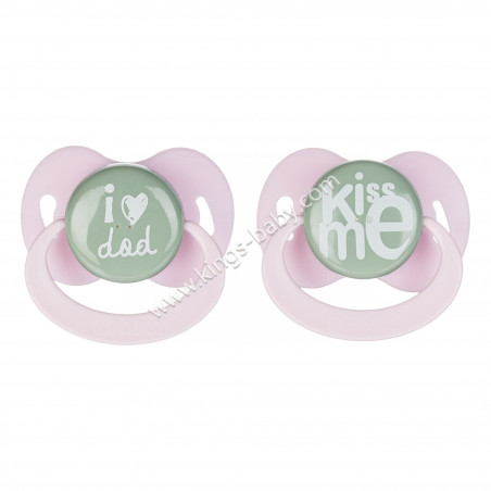 Beaba Lot de 2 sucettes latex 1er âge
