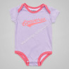 Pack de 5 body Converse parme et rose