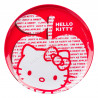 Assiette plate Hello Kitty rouge et blanc