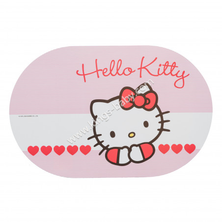 Set de table Hello Kitty rose