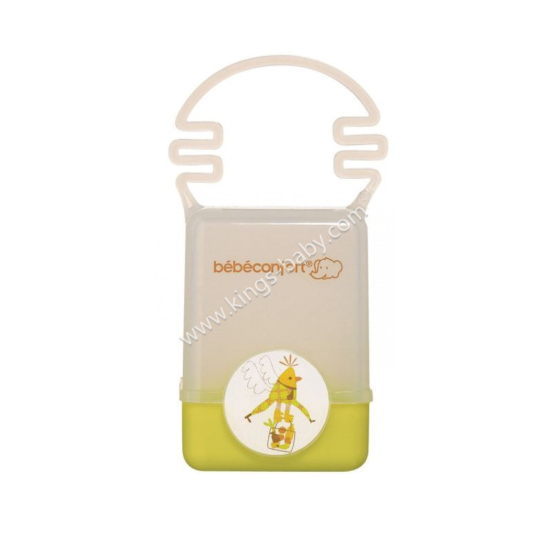 Bébé Confort boîte à sucette jaune