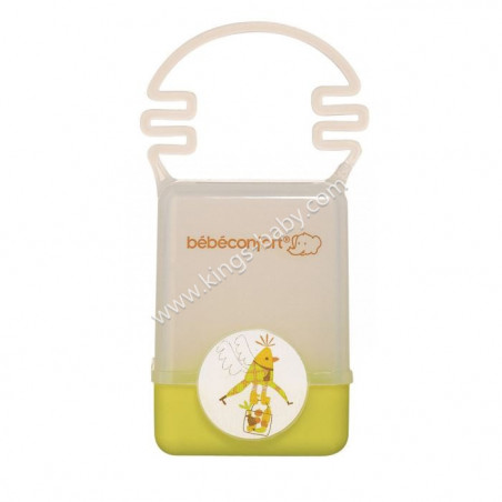 Bébé Confort boîte à sucette jaune