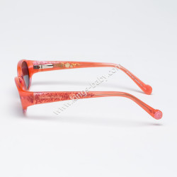 Lunettes de soleil Hello Kitty - Rectangle Shape orange foncé