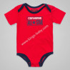 Pack de 5 body Converse rouge, bleu et orange
