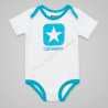 Pack de 5 body Converse rouge, bleu et orange