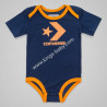 Pack de 5 body Converse rouge, bleu et orange