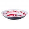 Assiette creuse Hello Kitty blanc et rouge