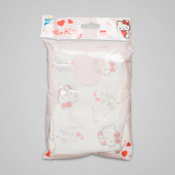 10 Bavoirs jetables Hello Kitty