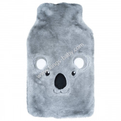 Bouillotte SOXO Koala gris en fourrure peluche