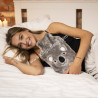 Bouillotte SOXO Koala gris en fourrure peluche