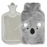 Bouillotte SOXO Koala gris en fourrure peluche