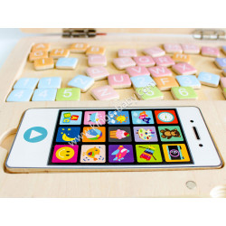 Ordinateur portable en bois, PC portable