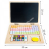 Ordinateur portable en bois, PC portable
