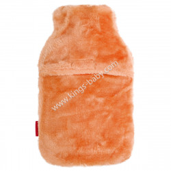 Bouillotte SOXO Renard orange en fourrure peluche