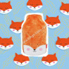 Bouillotte SOXO Renard orange en fourrure peluche