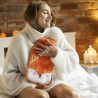 Bouillotte SOXO Renard orange en fourrure peluche