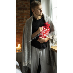 Bouillotte SOXO en Pull de Noël rouge