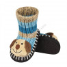 Chaussons bébé SOXO tricot chien